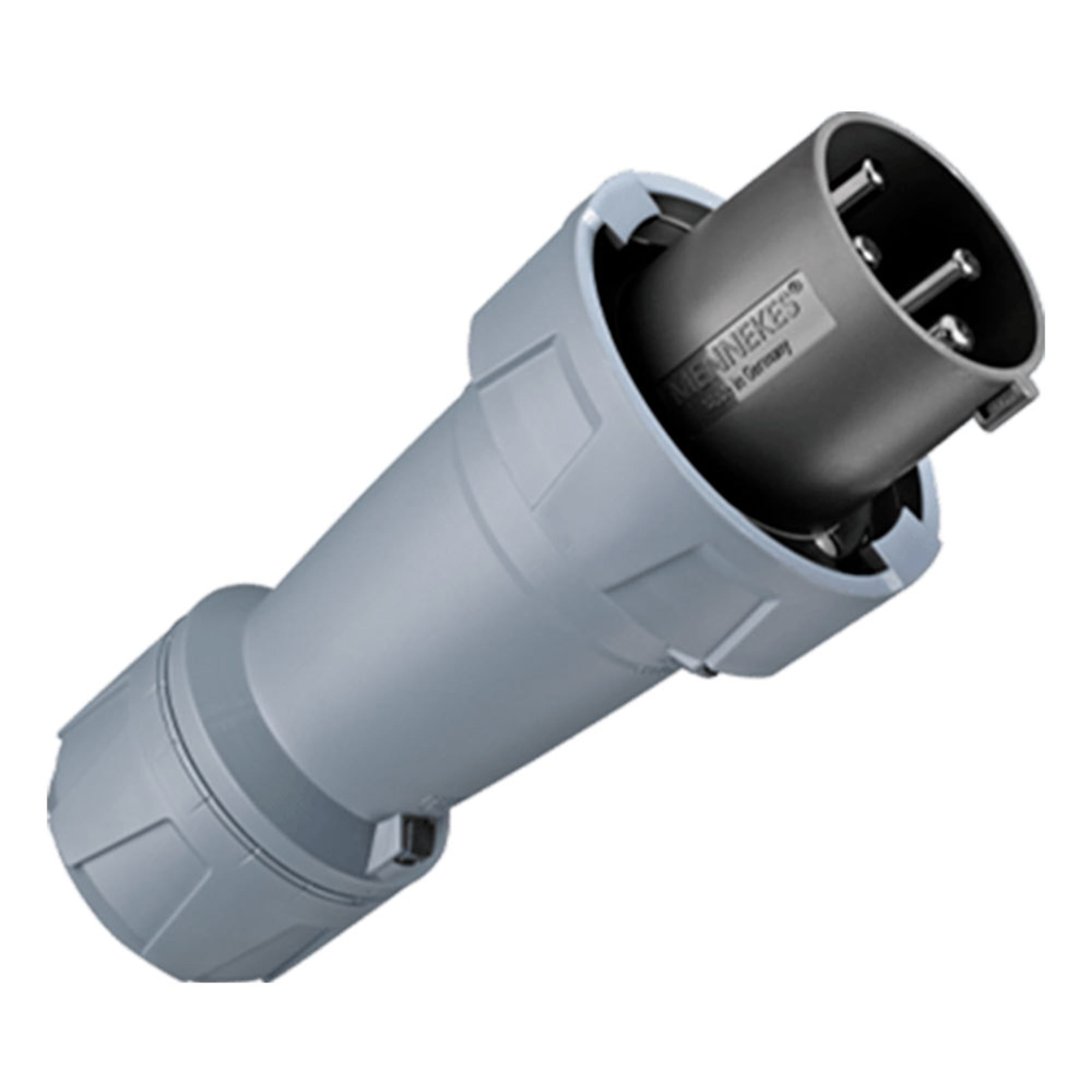 ENCHUFE INDUSTRIAL TRIFASICO (3P+T) 125AMP 500V NEGRO IP67 MENNEKES